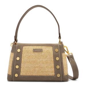 Hammitt Bryant Medium in Pewter Raffia – NWT, $475 Retail